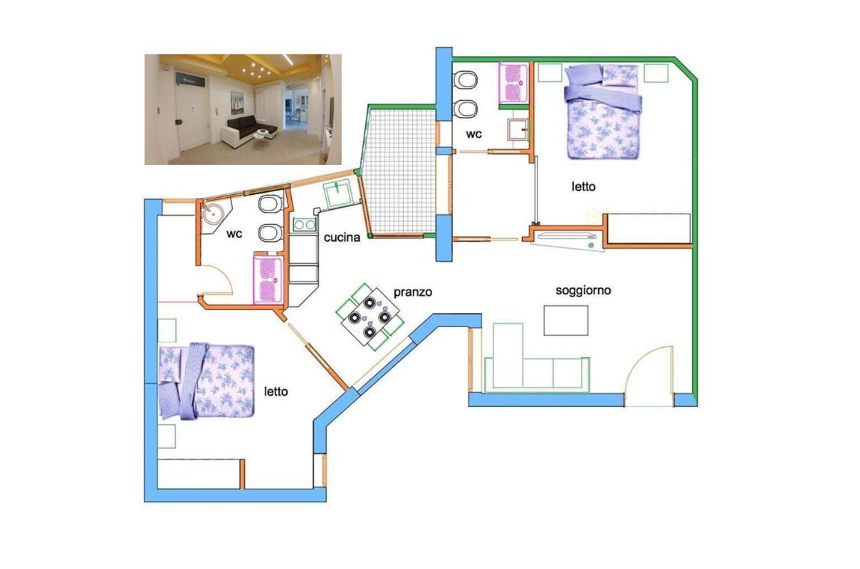 Kosie - Il Comfort Di Stile Con 2 Bagni Hotel Palermo Eksteriør billede